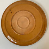 Alsatian plate in glazed clay