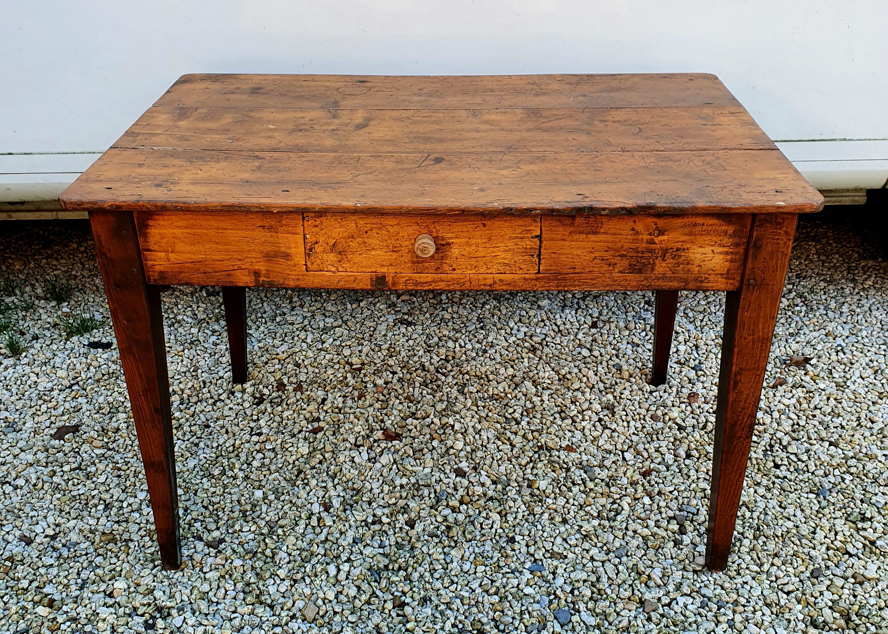 Farm table 1 drawer length 107 cm