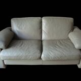 Duvivier Sofa Mouse Gray Leather