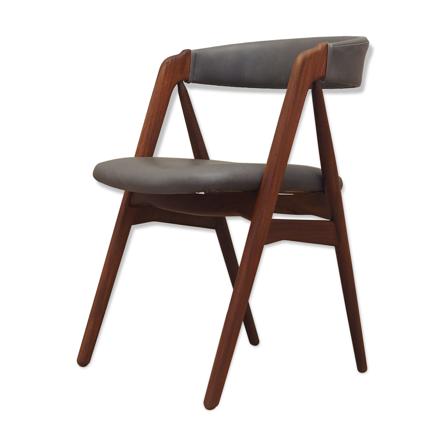 Teak chair, Danish design, 1960s, designer: Th Harlev, manufacture: Farstrup Møbler