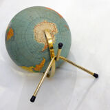 Tripod terrestrial globe 1960'