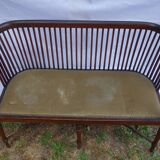 Salon ancien banquette et 2 fauteuils