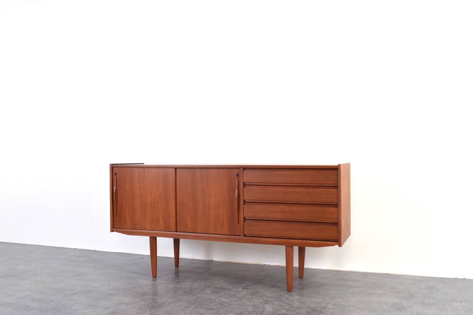 Mid-Century Danish Teak Sideboard, 1960s.