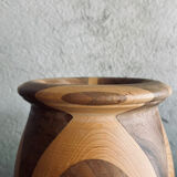 Wooden vase 70s