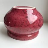 Mantelpiece (cache-pots, vase) plum color 1930s