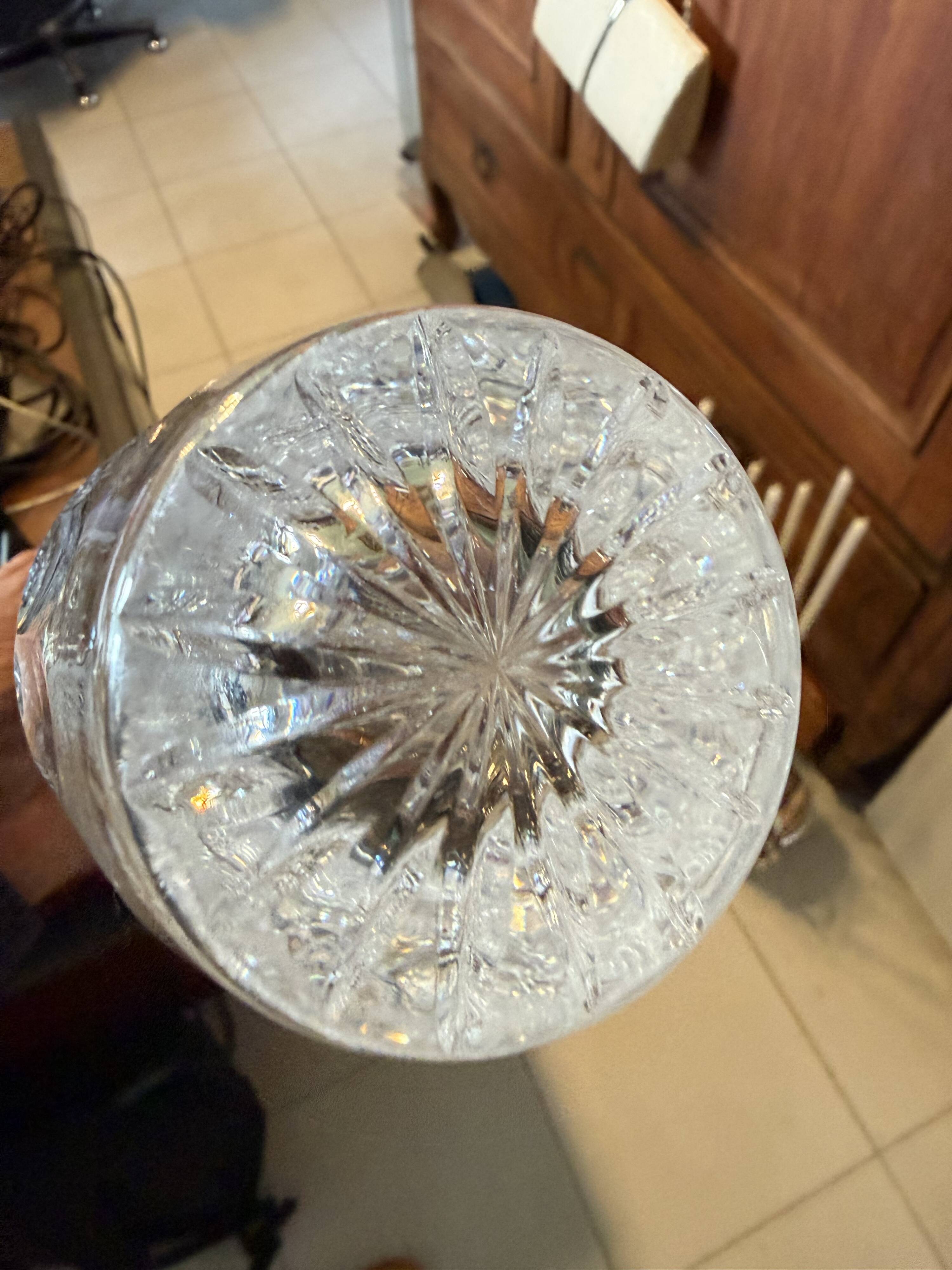 St Louis crystal vase