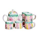 Coffee or tea type pastel slurry