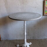 Round marble bistro table
