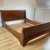 Cadre de lit 160x200cm style Louis Philippe