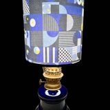 Late 19th century oil lamp upgraded to an electric lamp