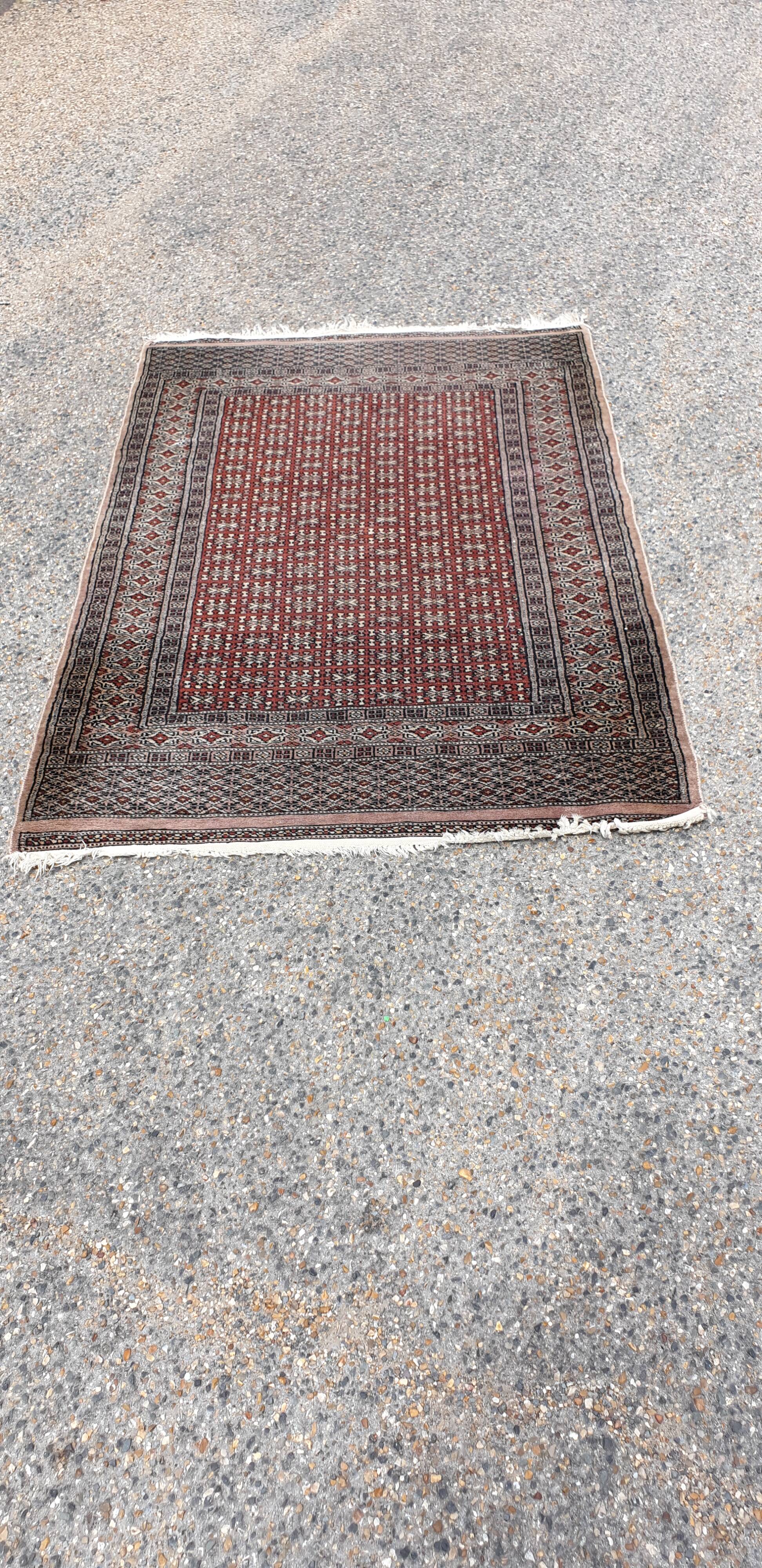 Oriental wool rug
