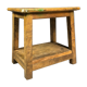Old wooden workshop stool