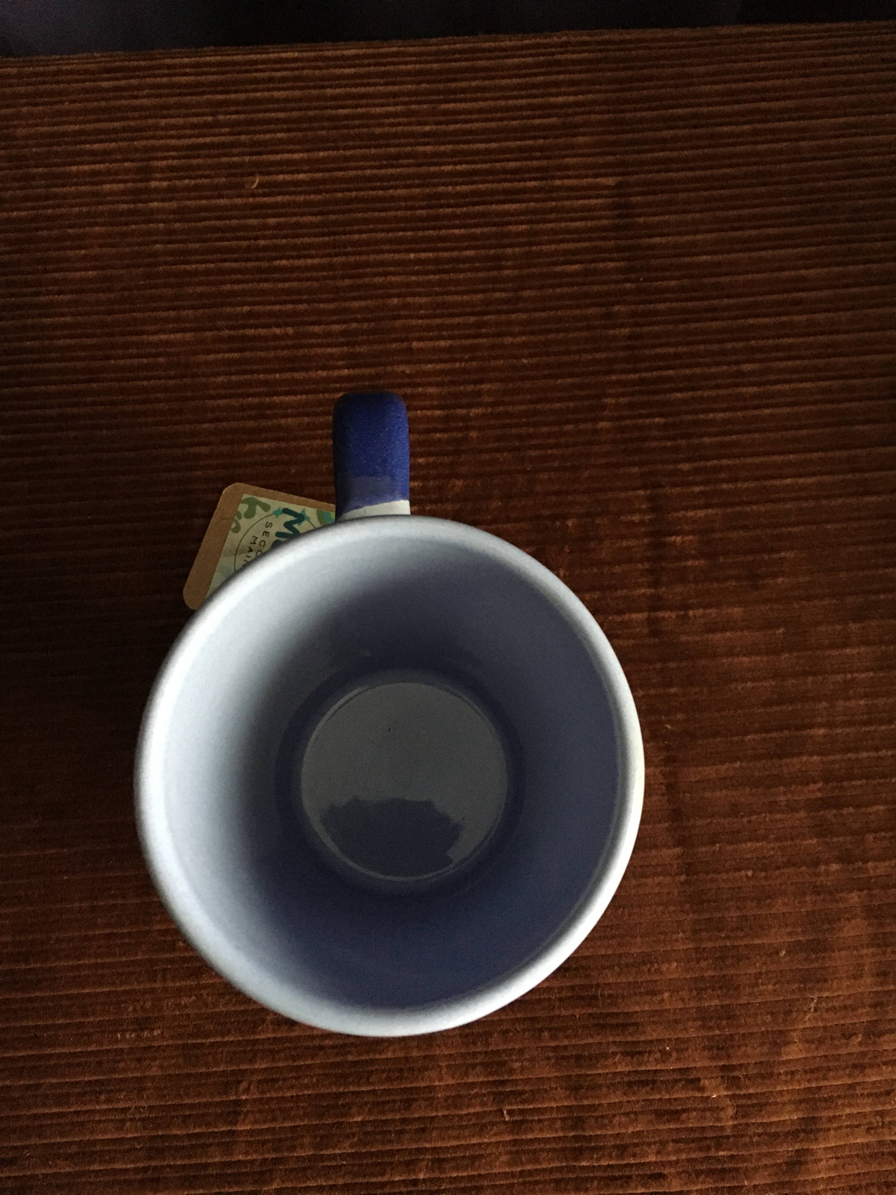 Mug artisanal à pois