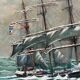 "Seascape". Oil on canvas.