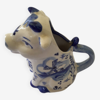 Delf cow milk jug