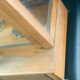 Apothecary trebuchet scale in wooden chest