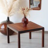 Square rosewood side table – Henning Kjaernulf for Vejle Stole