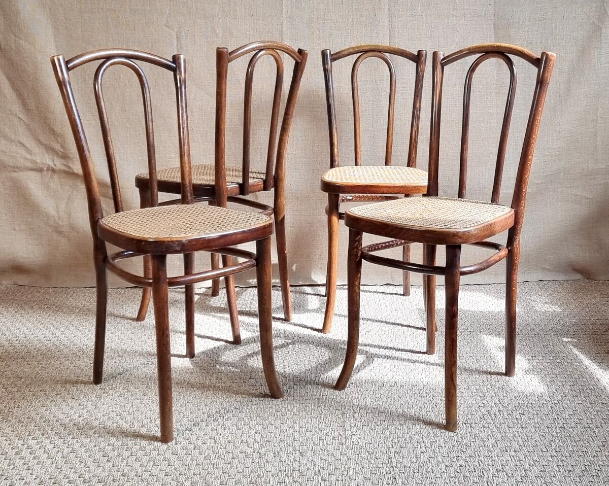 4 chairs Thonet n°56 late nineteenth