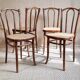 4 chaises Thonet n°56 fin XIXe