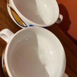 Duo large seaside cups