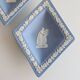 Lot of 2 Wedgwood 1955 pocket emptiers. In very good condition.