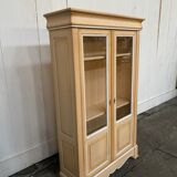 Patinated Louis-Philippe style showcase