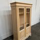 Patinated Louis-Philippe style showcase