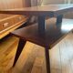 Table vintage à double plateau