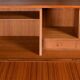 Danish Teak Writing Desk Cabinet by H.W. Klein for Bramin. Germany, 1960s