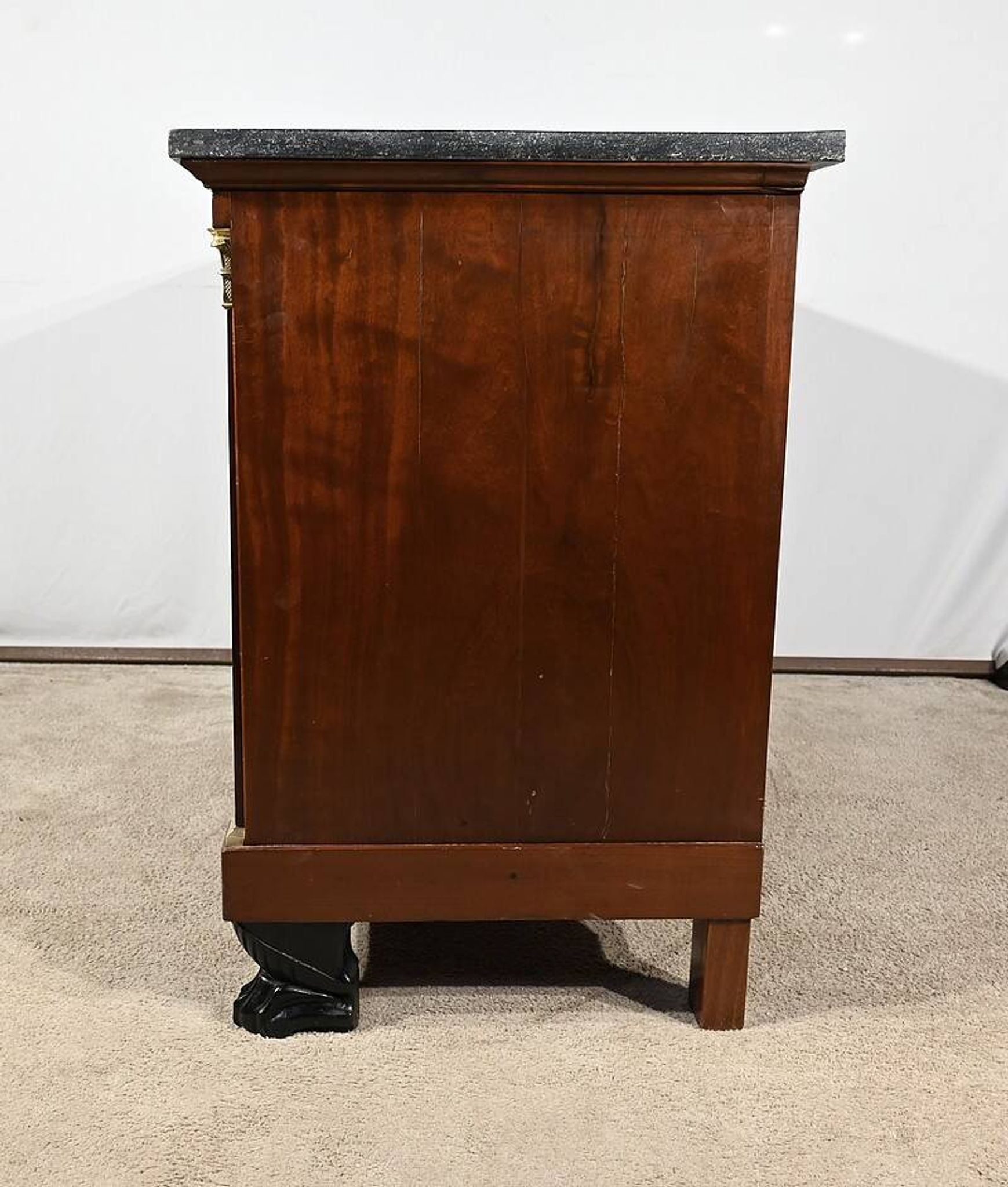 Commode en acajou, époque « Retour d’Égypte », début XIXème