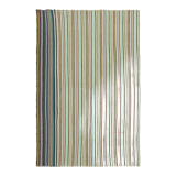 Handmade turkish contemporary 1980s 168 cm x 253 cm multicolor hemp kilim carpet