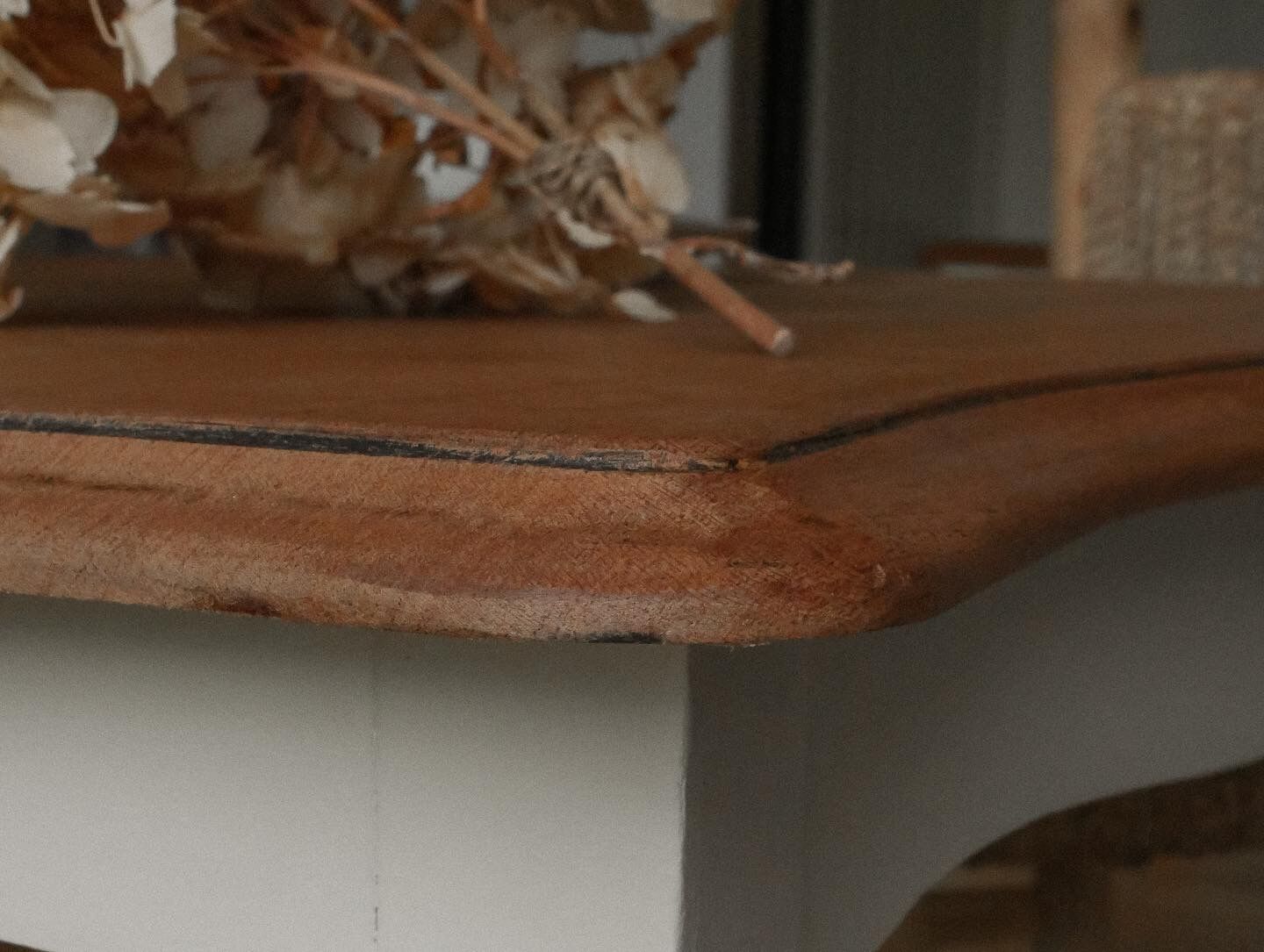 Romantic vintage coffee table