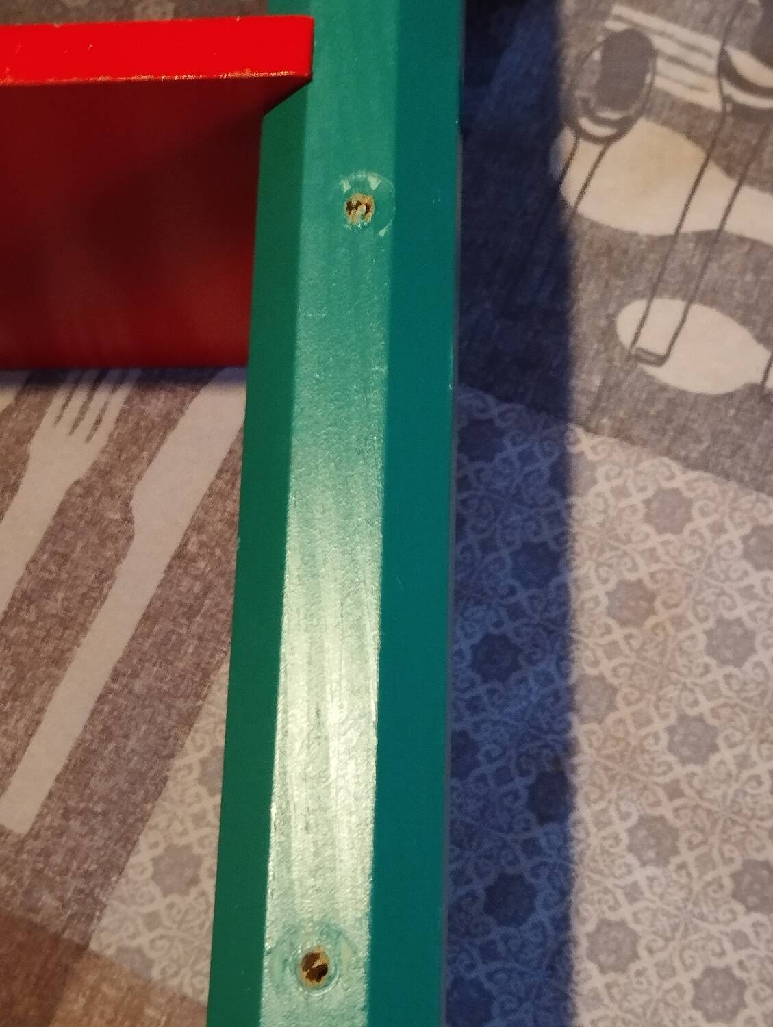 Pierre SALA style vintage pencil shelf