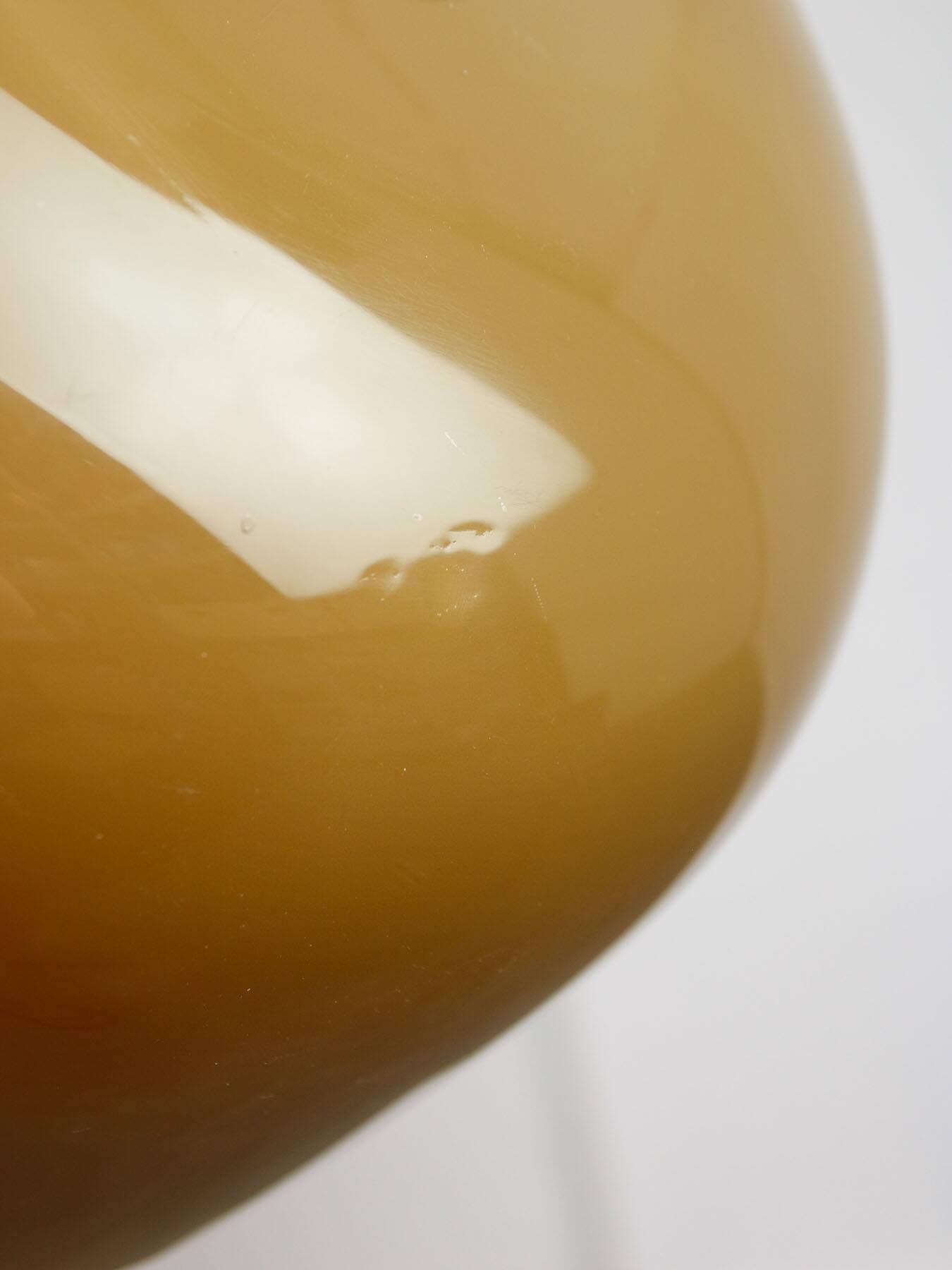 Space Age Brown Pendant Lamp from Guzzini, 1960s