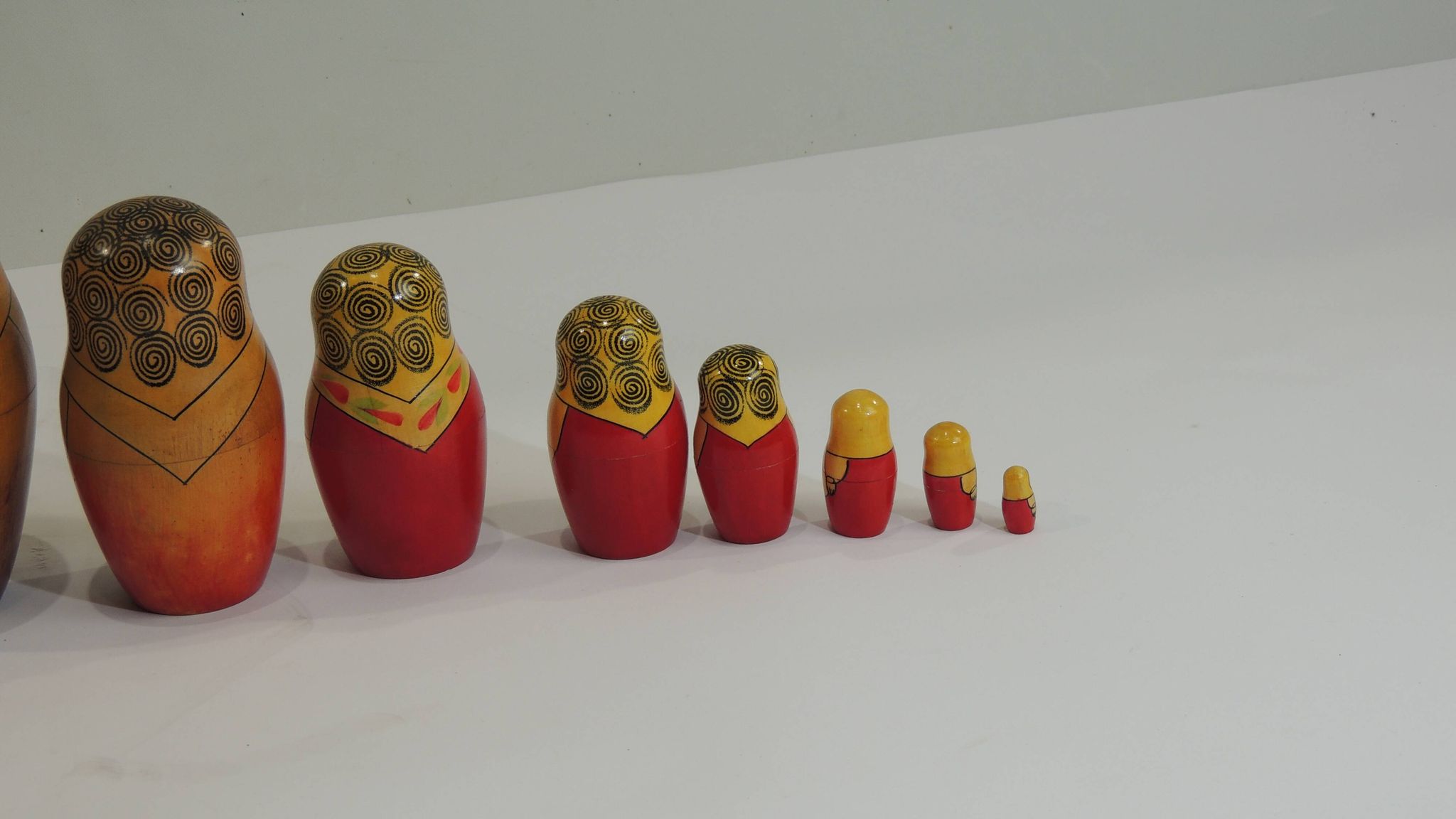 Original and Rare Soviet Russian Dolls / Matryoshka / Hand Painted