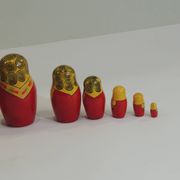 Original and Rare Soviet Russian Dolls / Matryoshka / Hand Painted