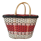 Vintage scoubidou basket