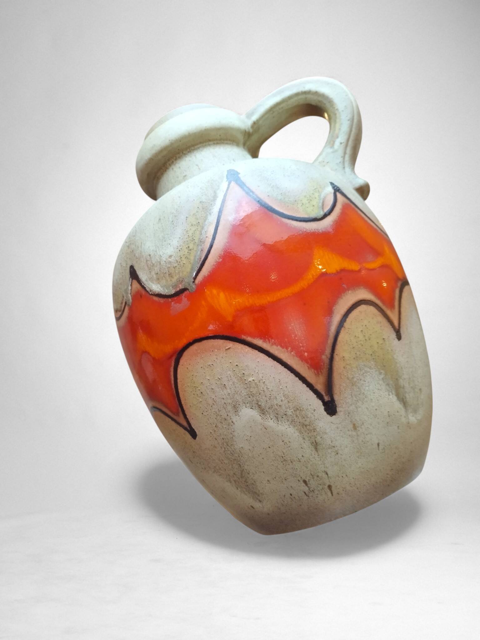 Large Fat Lava ceramic Scheurich