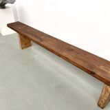 Modernist pine bench Circa 1950