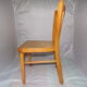 Chaise enfant Baumann en bois 1950