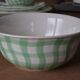 Salins salad bowl, green Croisette model