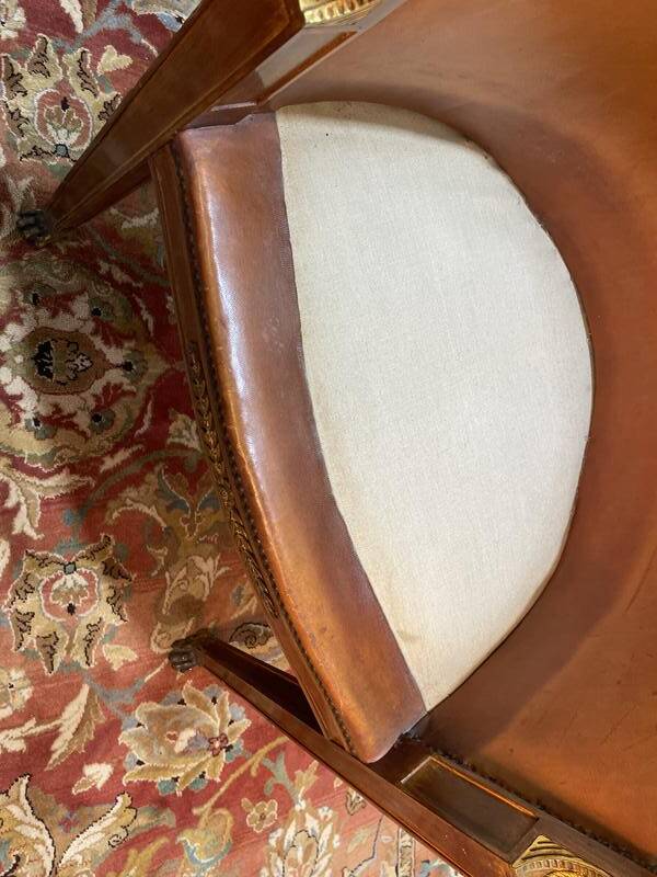 Fauteuil de bureau de style Empire