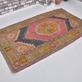 Red & Orange Turkish Wool Rug sku 2493