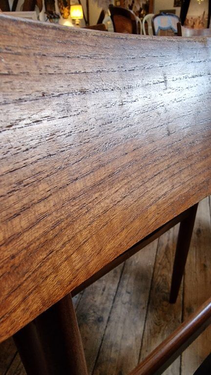 Chairs (set of 4) vintage 1960 Italian Casala in teak and skaï