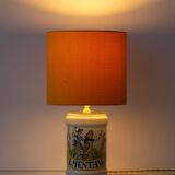 Italian apothecary potiche table lamp Albarello, 19th-century Renaissance.
