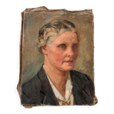 Portrait de femme de profil