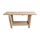 Workbench made of light wood