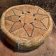 Vintage moroccan pouf