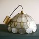 Vintage mother-of-pearl pendant light