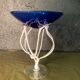 Murano, stretched glass standing cut. 1960